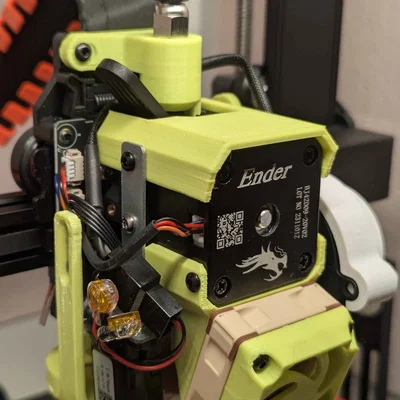 Nắp che motor máy in Ender 3 V3 SE