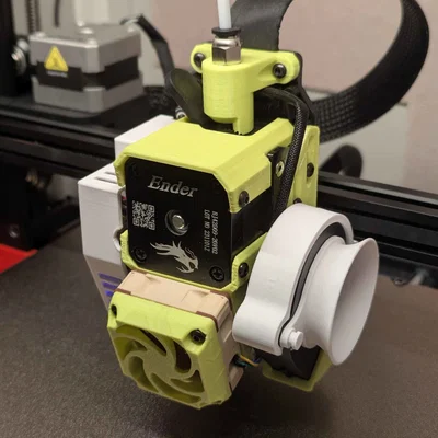 Nắp che motor máy in Ender 3 V3 SE
