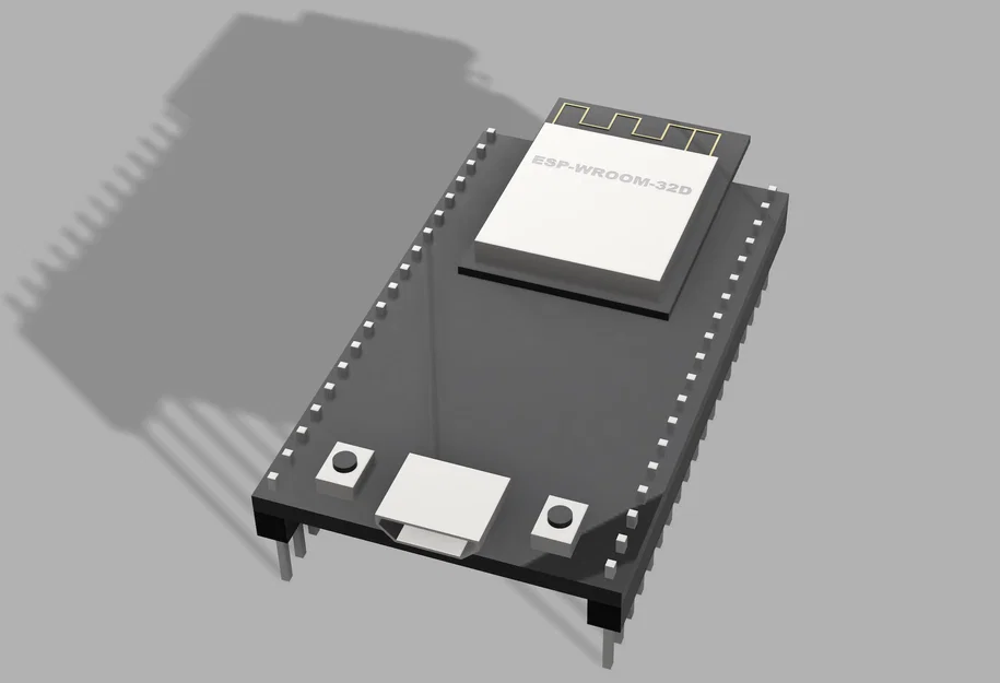 Mô hình Board ESP32-WROOM-32D (Parametric - Fusion 360) - Image 1