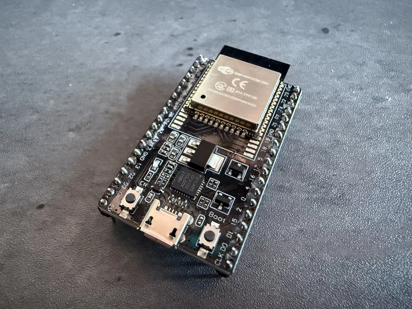 Mô hình Board ESP32-WROOM-32D (Parametric - Fusion 360) - Image 2