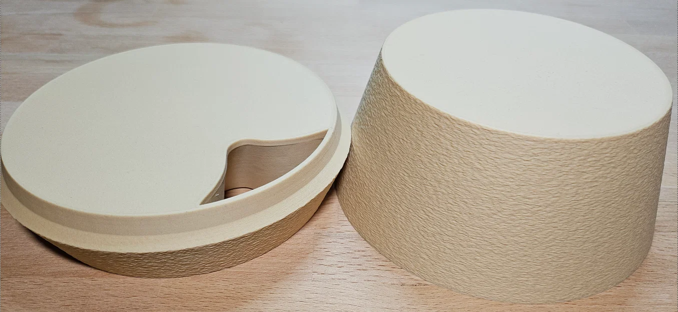 Tô đựng hạt dẻ/đậu phộng/hạt hướng dương (có ngăn phân loại) in 3D dễ dàng - Image 11