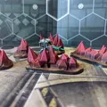 Bộ địa hình pha lê (Red Crystal Terrain Set) - Thumbnail 3