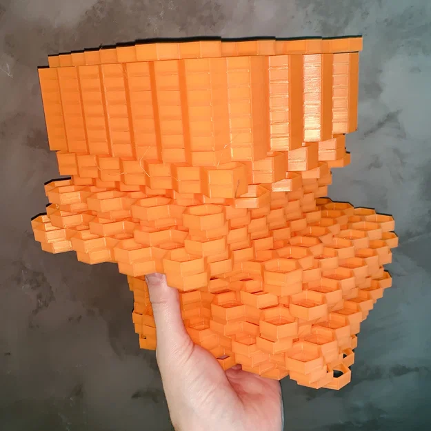 Mẫu vách ngăn tổ ong (Honeycomb) xếp chồng cho máy in FDM - Image 3