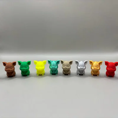 Chú Heo Dễ Thương - Móc Khóa (4 gram)