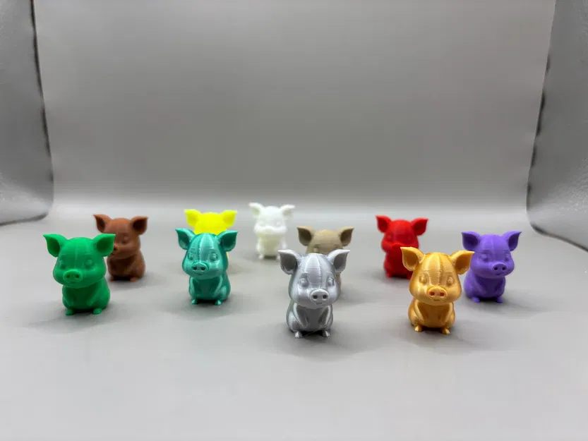 Chú Heo Dễ Thương - Móc Khóa (4 gram) - Image 2