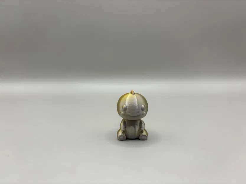 Khủng long con dễ thương - Móc khóa (4 gram) - Image 9