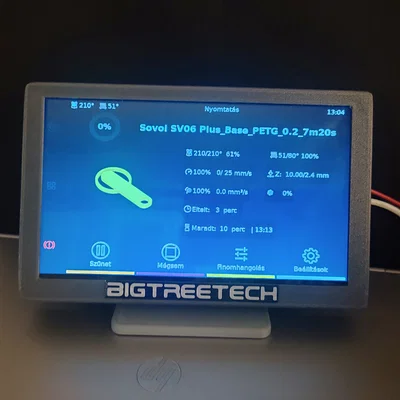 Vỏ hộp BTT TFT70 2.1 kết hợp BTT Pi 2