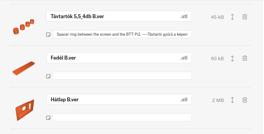 Vỏ hộp BTT TFT70 2.1 kết hợp BTT Pi 2 - Image 12