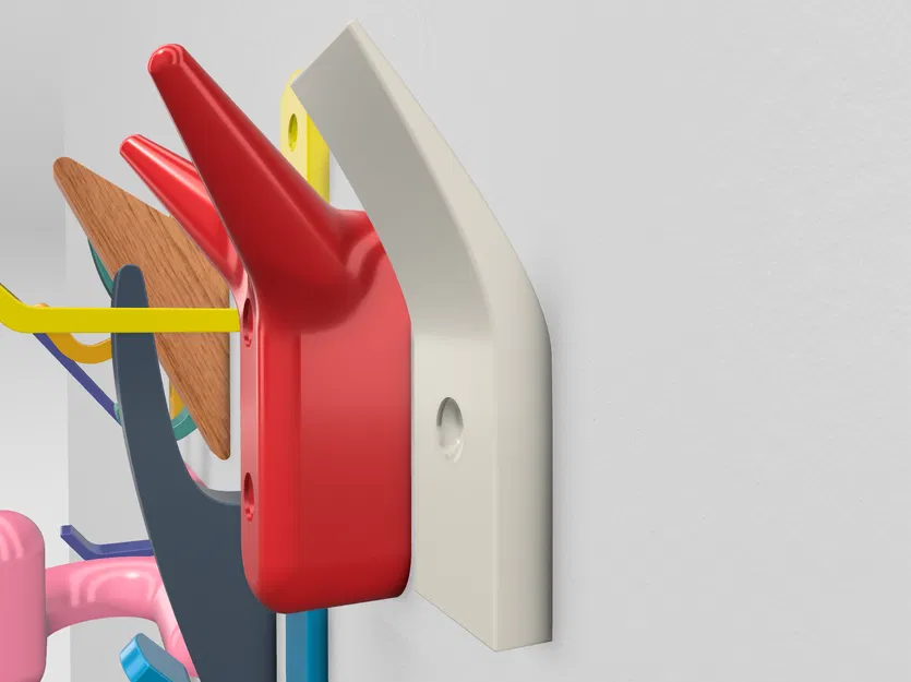 Móc treo tường đa năng (Wall Hook) - 12 phiên bản - Image 11