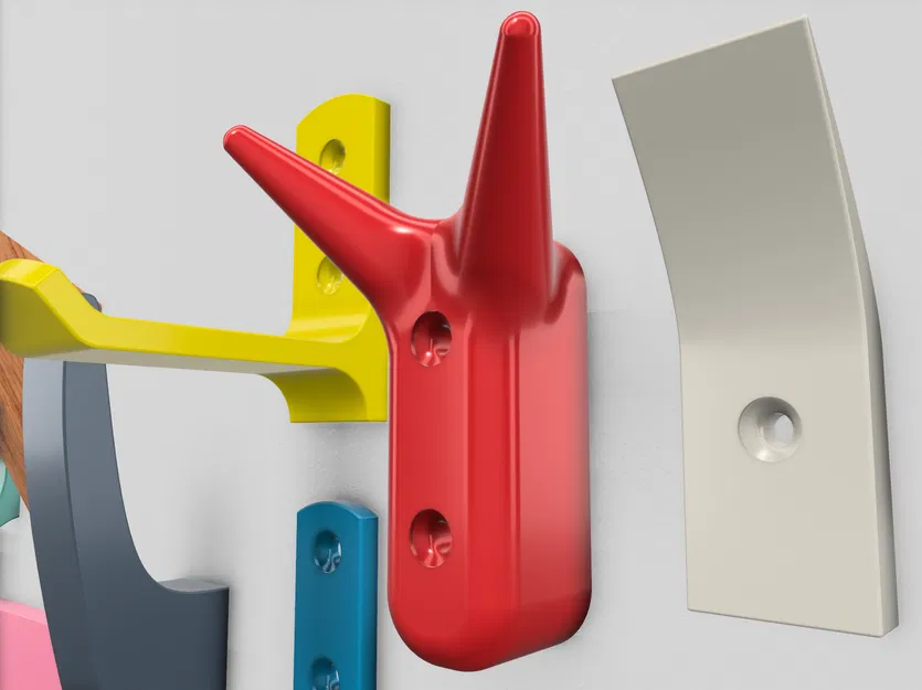 Móc treo tường đa năng (Wall Hook) - 12 phiên bản - Image 12