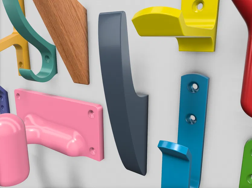 Móc treo tường đa năng (Wall Hook) - 12 phiên bản - Image 14