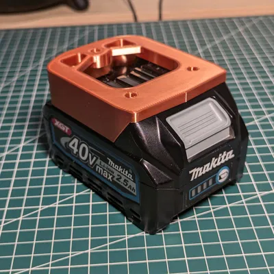 Giá đỡ pin Makita XGT 40V