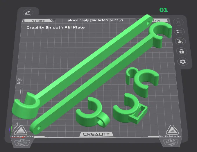 Bộ sưu tập kẹp lều 22mm (Grow Tent Clip) - Image 1