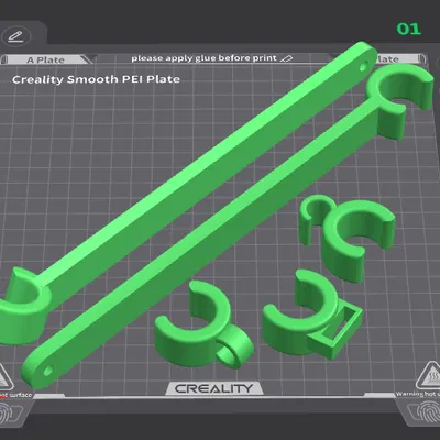 Bộ sưu tập kẹp lều 22mm (Grow Tent Clip)