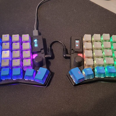 Vỏ case Sofle RGB đã được tinh chỉnh