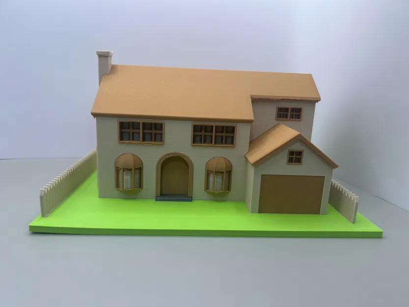 Mô hình 3D ngôi nhà Simpsons - Image 1