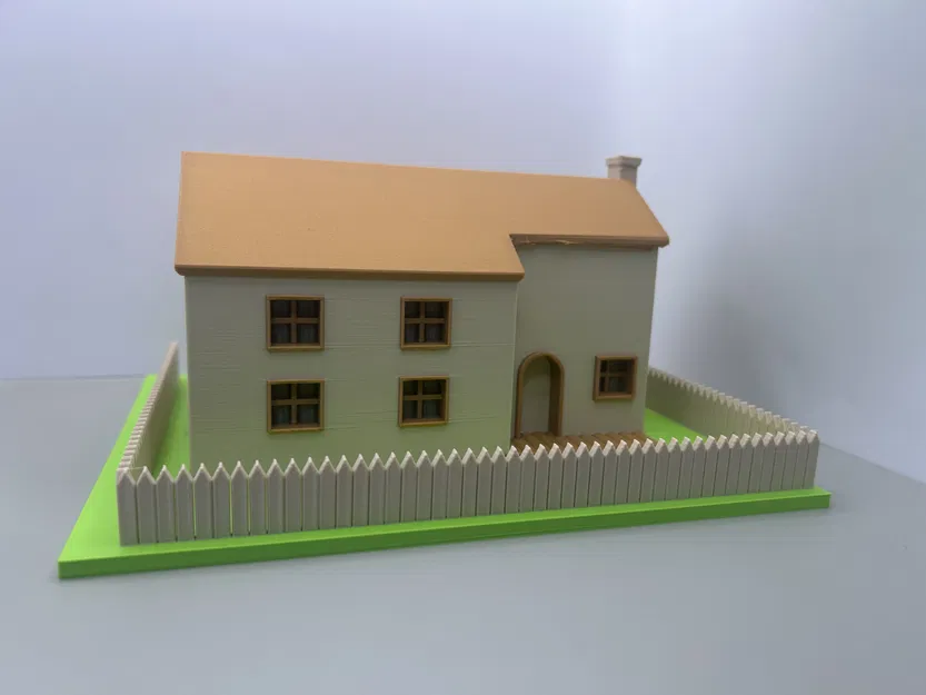 Mô hình 3D ngôi nhà Simpsons - Image 5