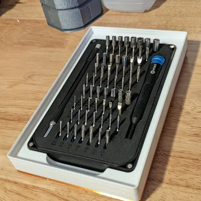Khay Gridfinity cho bộ iFixit Mako Gen2 kèm hộp đựng