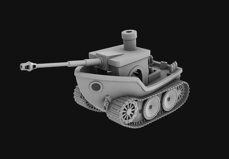 SPG Benchy - Mô hình pháo tự hành Benchy - Image 1