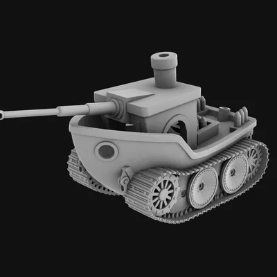 SPG Benchy - Mô hình pháo tự hành Benchy