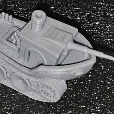 SPG Benchy - Mô hình pháo tự hành Benchy