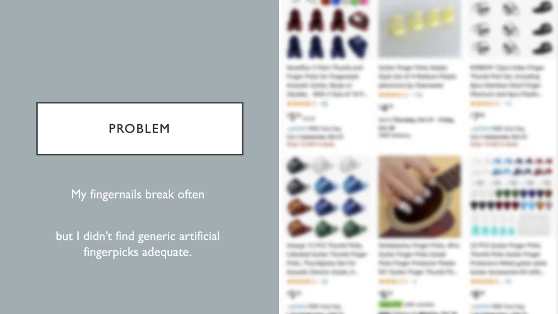 Móng tay giả in 3D dành cho đàn guitar cổ điển - Image 2