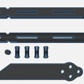 Mô hình dao xếp (butterfly knife) 3D giải trí cực vui