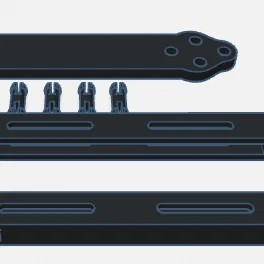 Mô hình dao xếp (butterfly knife) 3D giải trí cực vui