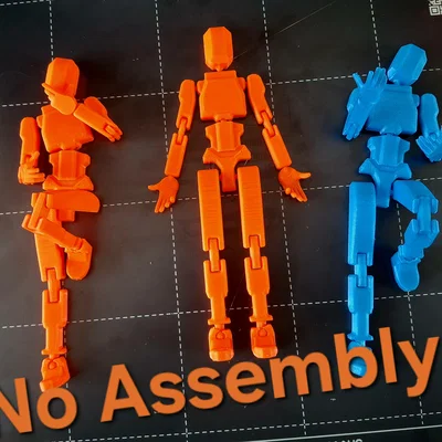 EASY Dummy 13 - Mô hình in một lần, không cần lắp ráp