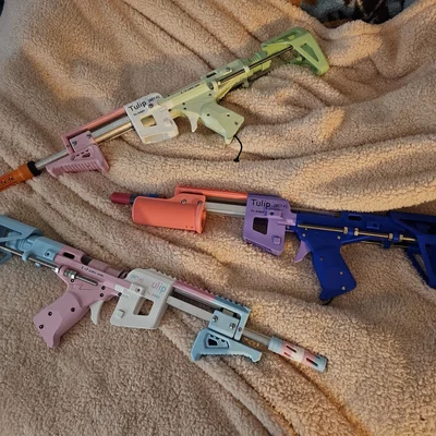 Tulip Custom Compact Nerf Blaster