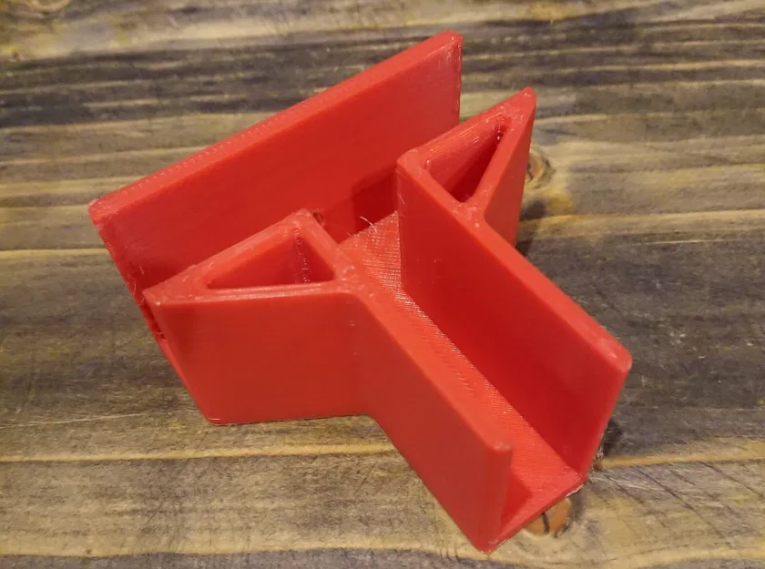 Kẹp cố định góc vuông chữ T cho ván gỗ 18mm (in 3D) - Image 2