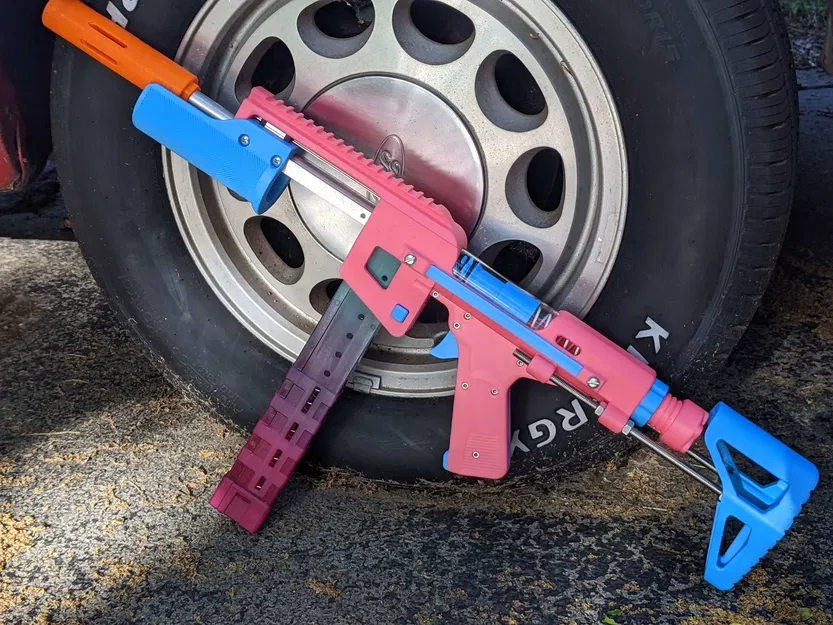 Tulip Custom Compact Nerf Blaster - Image 3
