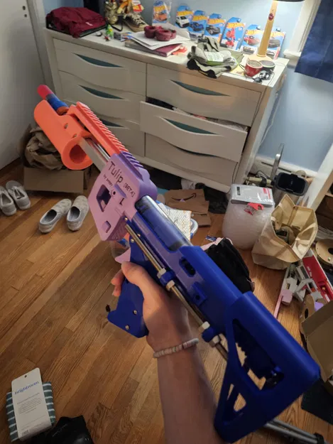 Tulip Custom Compact Nerf Blaster - Image 4