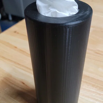 Hộp đựng khăn giấy Kleenex dạng tròn dành cho hộc để ly trên xe hơi