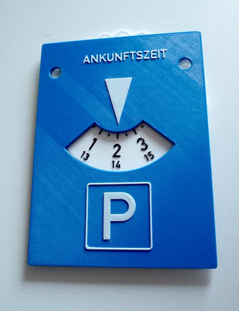 Đĩa báo giờ đỗ xe cho mô tô, xe máy - Image 2