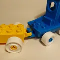 Duplo Benchy car-boat (Thuyền Benchy tương thích Lego Duplo) - Thumbnail 3
