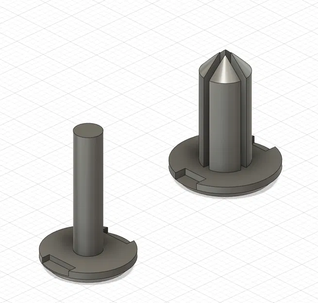 Chốt nhựa cố định ốp khoang động cơ cho xe Mercedes Vito - Image 1