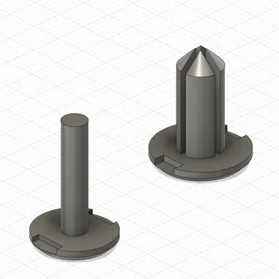 Chốt nhựa cố định ốp khoang động cơ cho xe Mercedes Vito