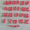 Bộ khuôn cắt bánh quy hình chữ cái kiểu Bubble dễ thương - Thumbnail 1