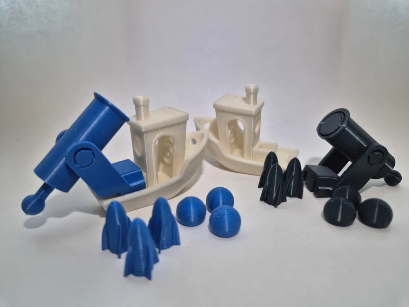 Balo pháo cho tàu Benchy gốc (in liền khối) - Image 1