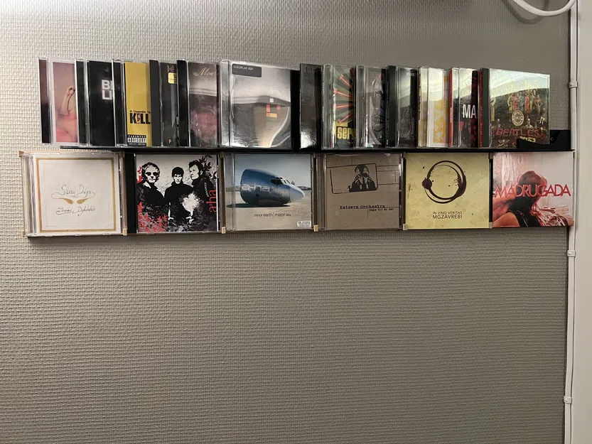 Giá đỡ / Kệ để đĩa CD treo tường - Image 3