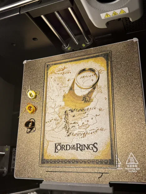 Bản đồ Chúa Tể Những Chiếc Nhẫn - Hiệu ứng 3D HueForge Trung Địa - Image 2