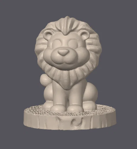 Mô hình sư tử con (Lion Cub) đáng yêu trang trí bàn làm việc - Image 5