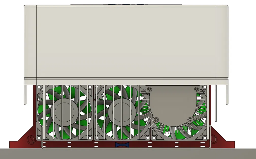 Giá đỡ quạt cho biến tần Deye 6kW - Image 5