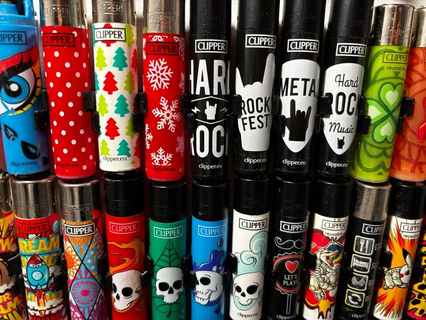 Giá treo bật lửa Clipper gắn tường - Image 1