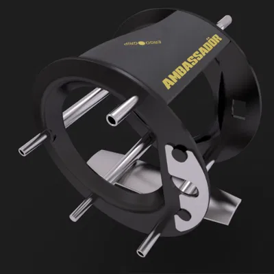 Mô hình máy câu ngang (Baitcaster) 3D chi tiết cho cần thủ