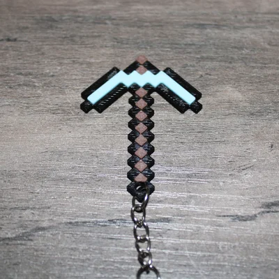 Bộ Sưu Tập Móc Khóa Kiếm và Cúp Minecraft