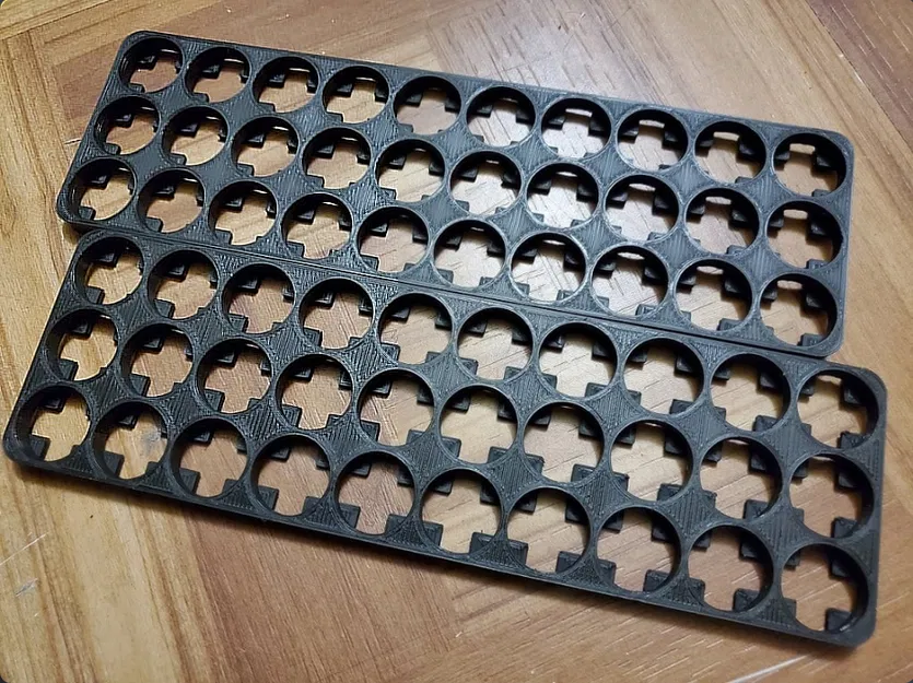 Khung cố định pin 21700 chuyên dụng cho dự án DIY pin lưu trữ - Image 1