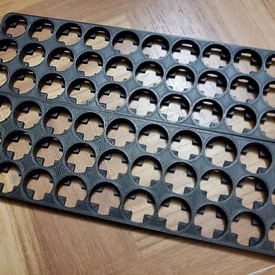 Khung cố định pin 21700 chuyên dụng cho dự án DIY pin lưu trữ