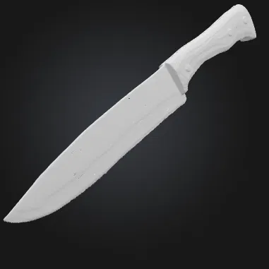 Mẫu in 3D dao nhà bếp (Knife) trang trí cực chất